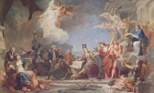 Allegory of the Declaration of the Rights of Man by Jean Baptiste Regnault
